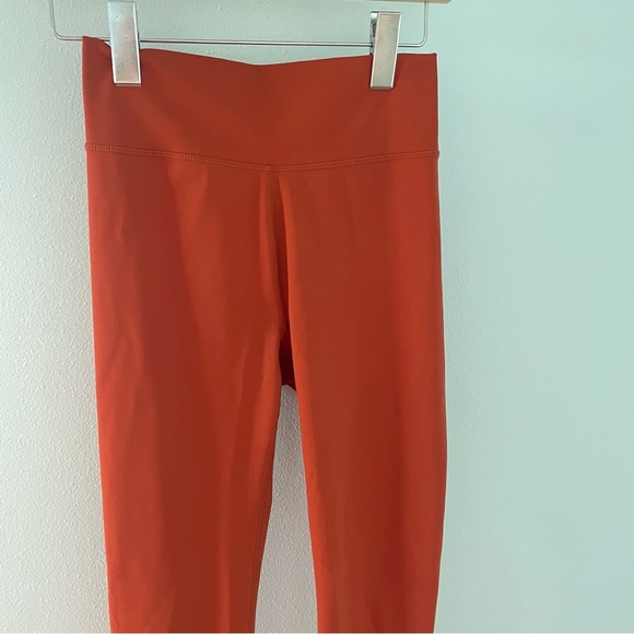 Madewell MWL Perfect High Rise Leggings Women's Rust size Small - Picture 4 of 14